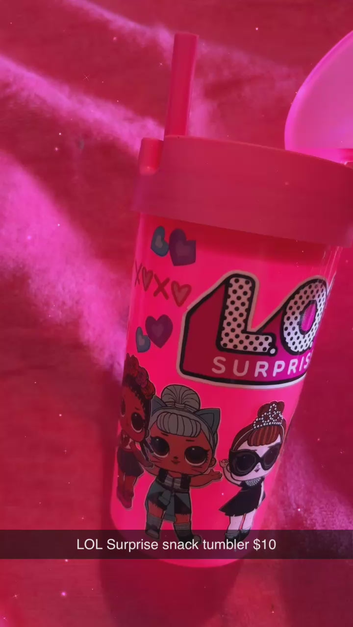 lol snack tumbler