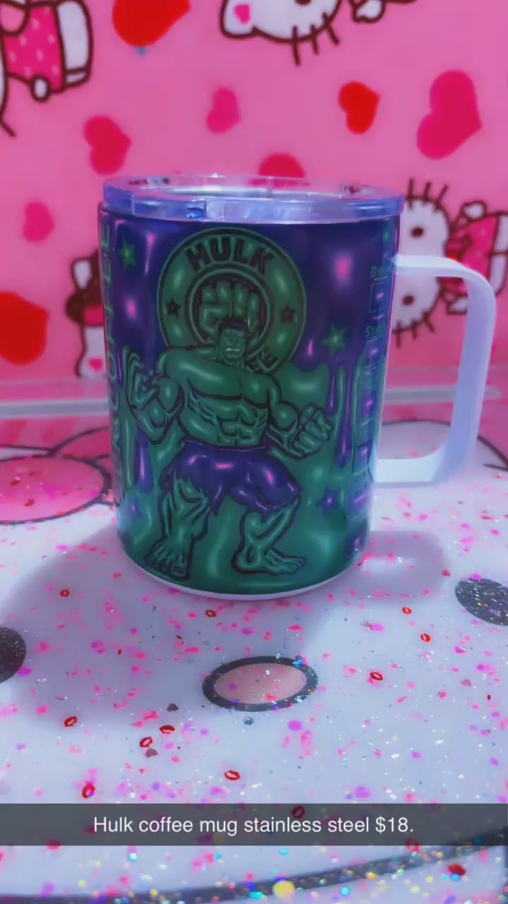 Coffee tumbler hulk