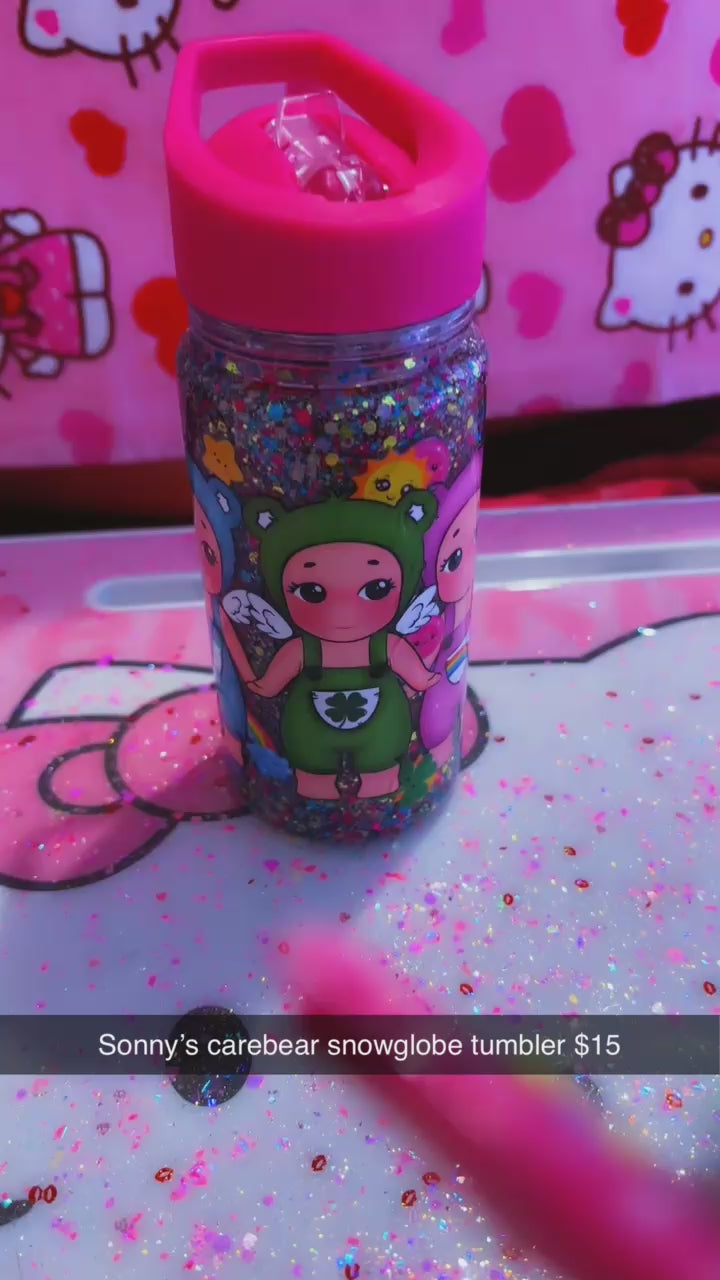 Snow globe tumbler