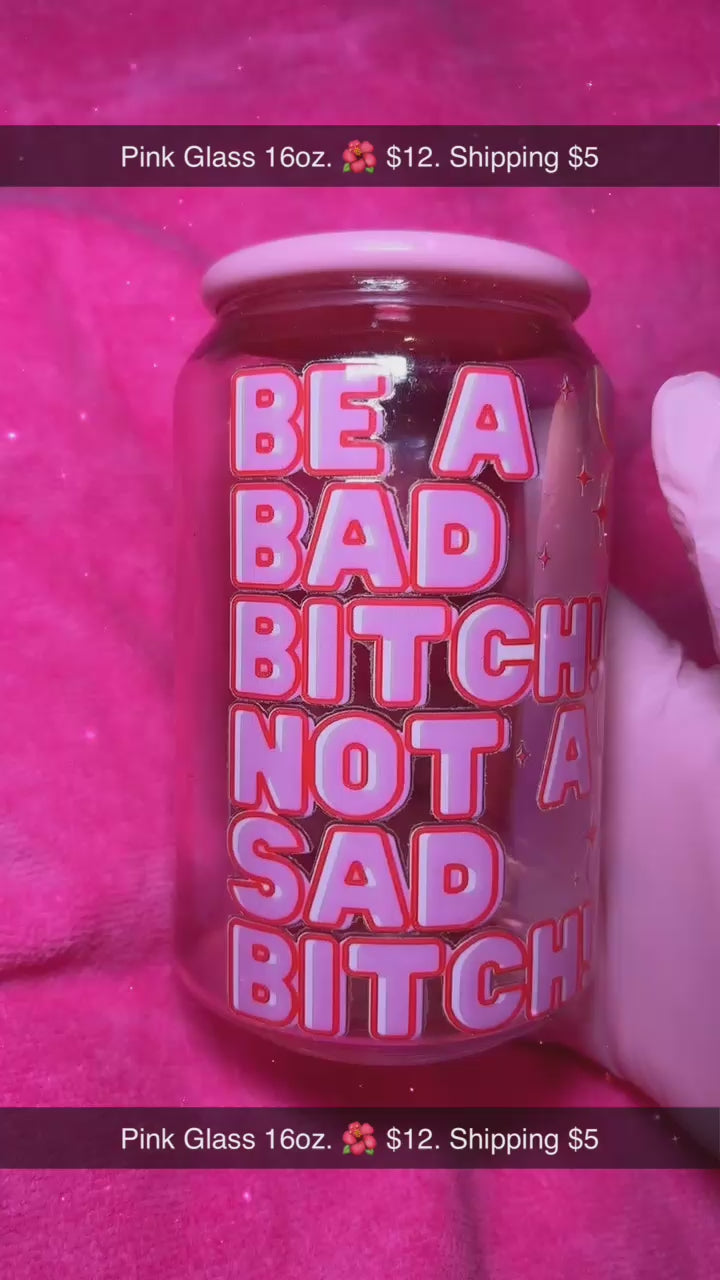 Pink glass