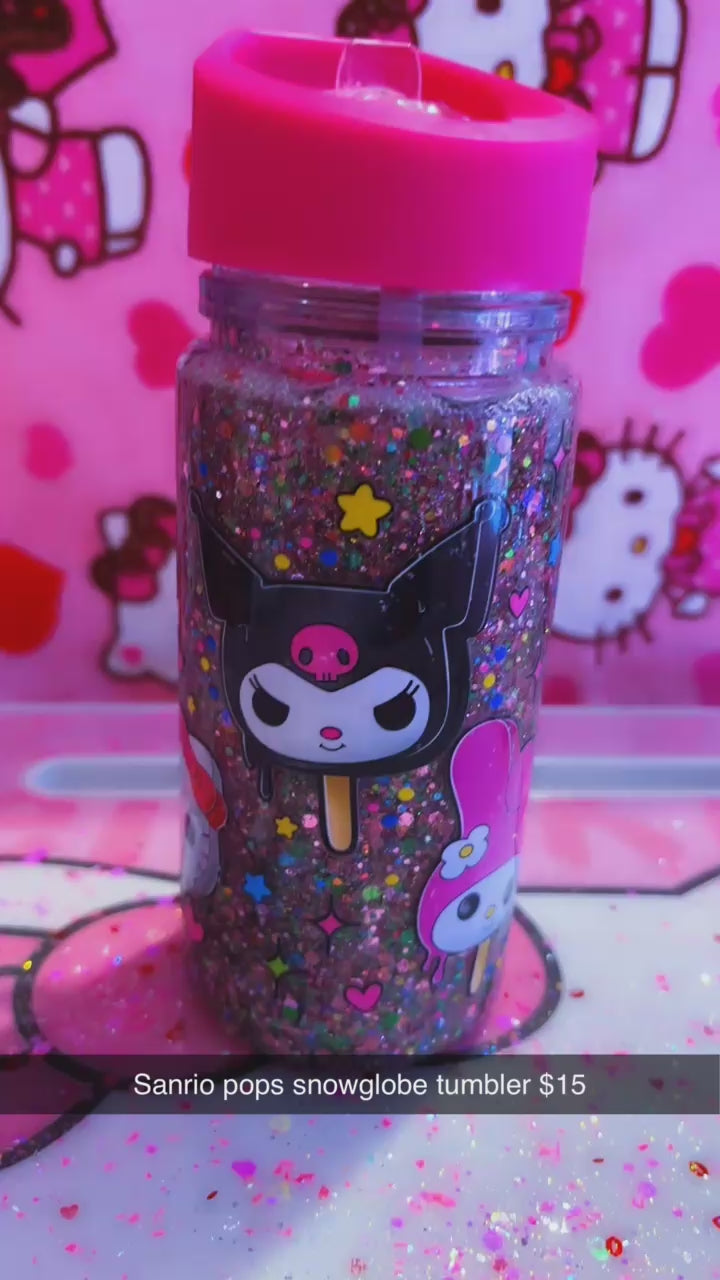 Snow globe tumbler